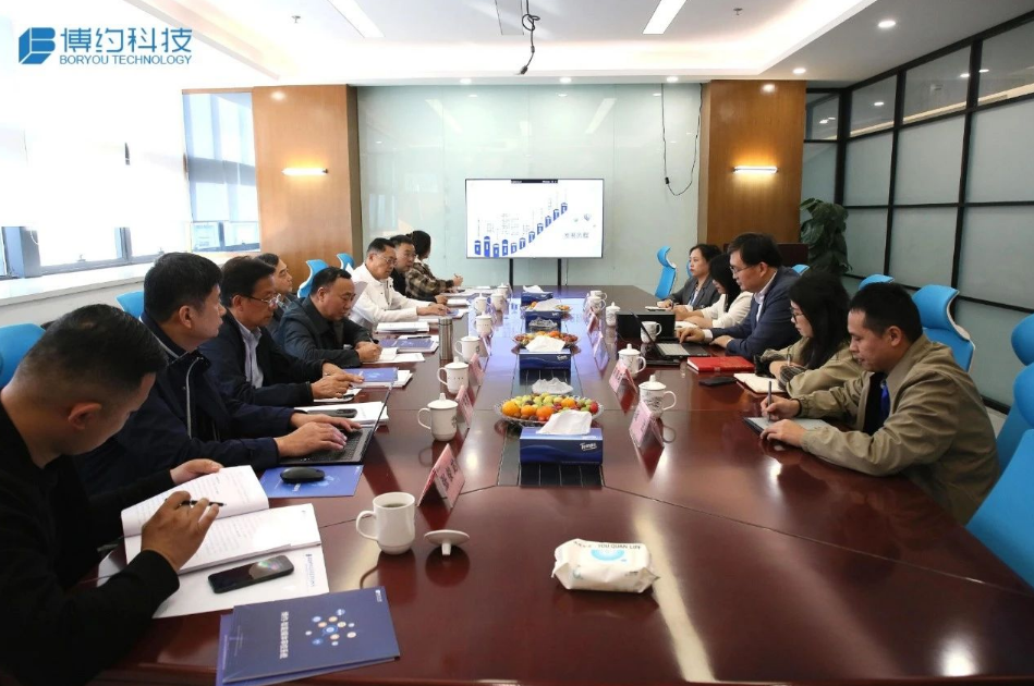 走进博约 | 安徽省互联网产业发展促进会主席车敦安莅临江南手机网页版进行深度交流