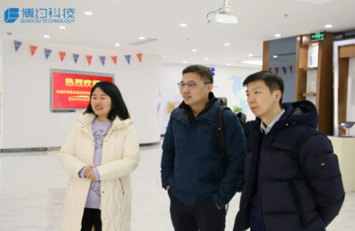 走进博约 | 中国科学院自动化研究所专家莅临江南手机网页版参观交流